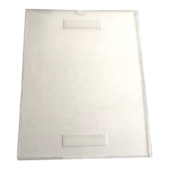 Wall Mount ACRYLIC SIGN HOLDER + Adhesive 8-7/8x11-1/4" Clear Frame Paper Holder - Picture 1 of 6